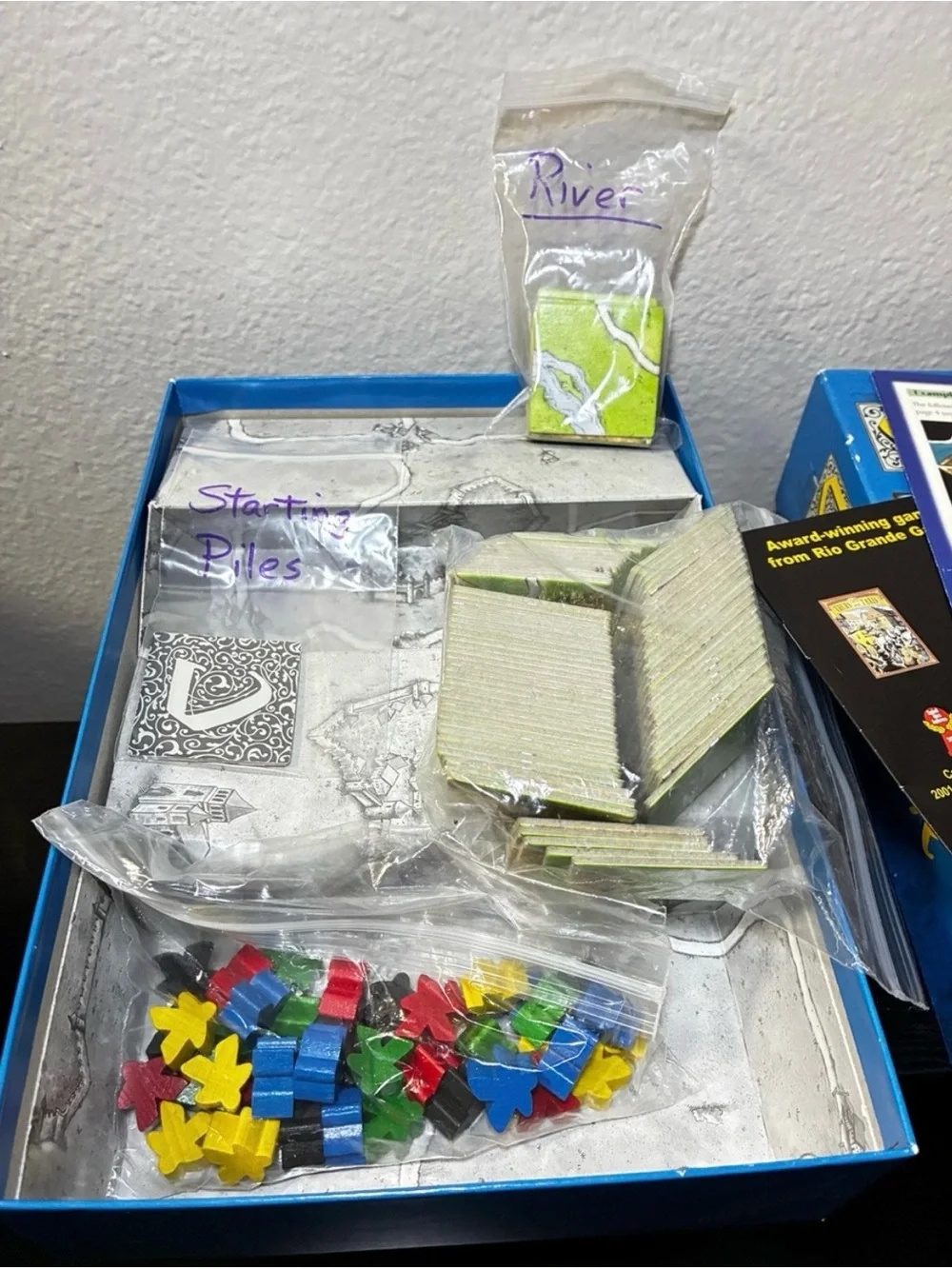 Carcassonne C1 Original Edition 3 Rare Mini Expansions King & Scout, and more